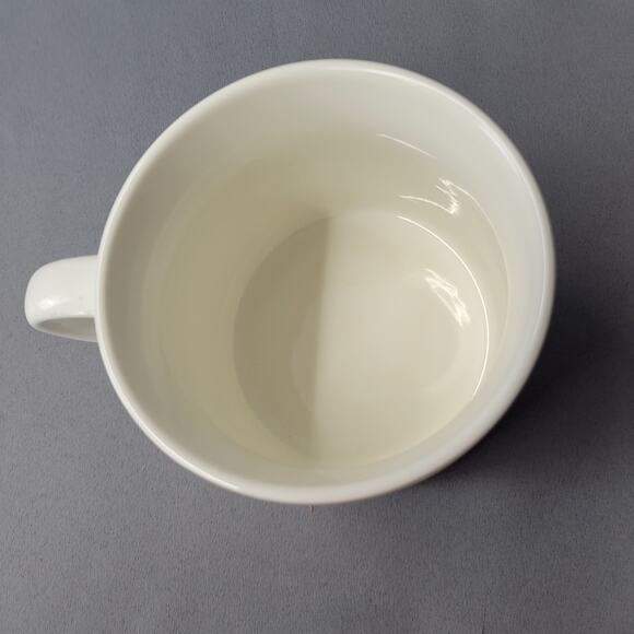 Threshold Im Not Asleep Im Doing Yoga Mug 16 fl oz Coffee Cup Speckled 3.25" T - Picture 4 of 12